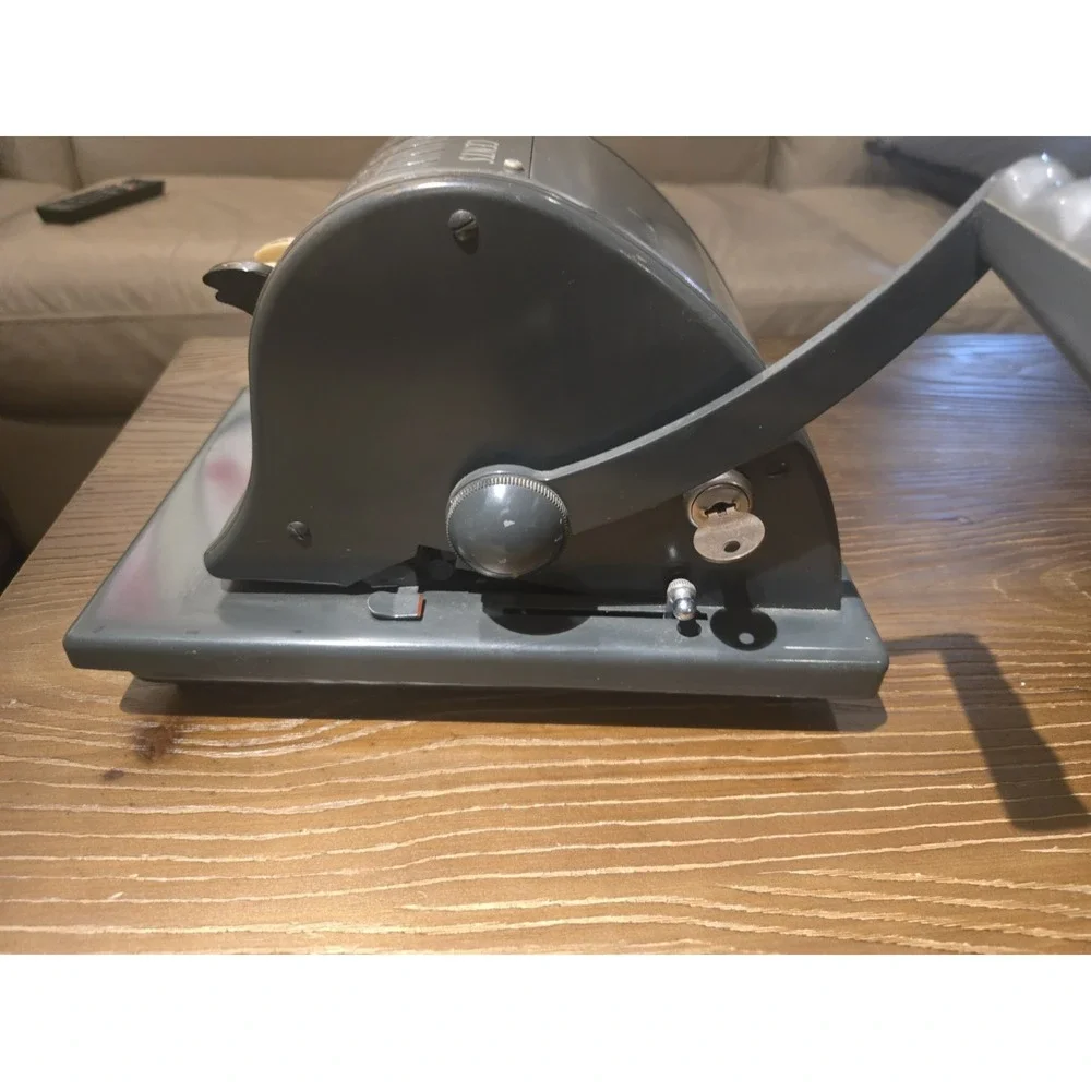 Vintage Paymaster S-1000 Check Writer Working Industrial Office Decor Chicago US